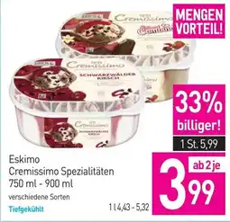 Sutterlüty Eskimo Cremissimo Spezialitäten Angebot