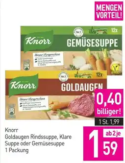 Sutterlüty Knorr Goldaugen Rindssuppe, Klare Suppe oder Gemüsesuppe Angebot