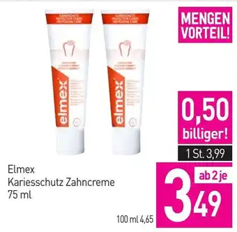 Sutterlüty Elmex Kariesschutz Zahncreme Angebot