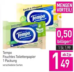 Sutterlüty Tempo Feuchtes Toilettenpapier Angebot