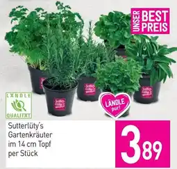 Sutterlüty Sutterlüty's Gartenkräuter Angebot