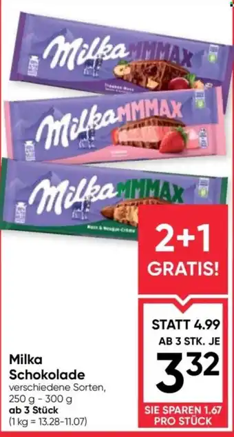 Maximarkt Milka Schokolade Angebot