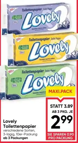 Maximarkt Lovely Toilettenpapier Angebot