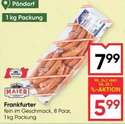 Maximarkt Maier Frankfurter Angebot