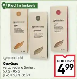 Maximarkt Gaumenheld Gewürze Angebot