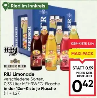 Maximarkt RiLi Limonade Angebot