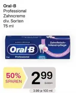 Bipa Oral-B Professional Zahncreme Angebot