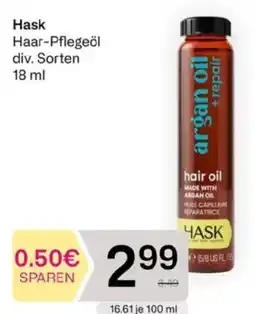 Bipa Hask Haar-Pflegeöl Angebot