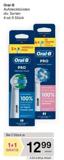 Bipa Oral-B Aufsteckbürsten Angebot