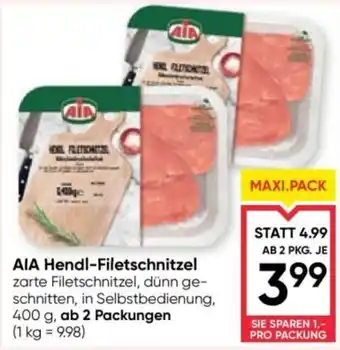 Maximarkt AIA Hendl-Filetschnitzel Angebot