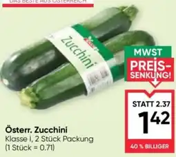 Maximarkt Österr. Zucchini Angebot