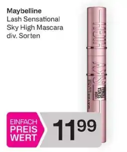 Bipa Maybelline Lash Sensational Sky High Mascara Angebot