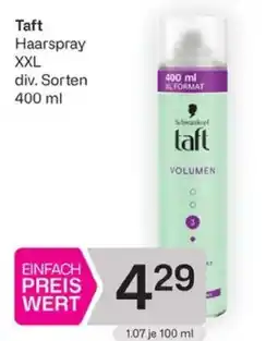 Bipa Taft Haarspray Angebot