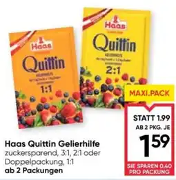 Maximarkt Haas Quittin Gelierhilfe Angebot