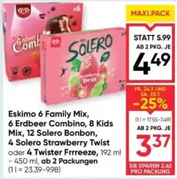 Maximarkt Eskimo 6 Family Mix Angebot