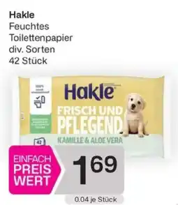 Bipa Hakle Feuchtes Toilettenpapier Angebot