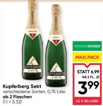 Maximarkt Kupferberg Sekt Angebot