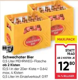 Maximarkt Schwechater Bier Angebot