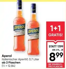 Maximarkt Aperol italienischer Aperitif Angebot