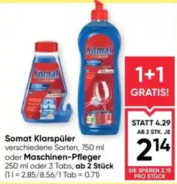 Maximarkt Somat Klarspüler Angebot