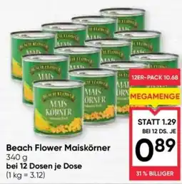 Maximarkt Beach Flower Maiskörner Angebot
