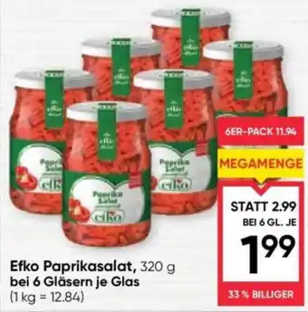 Maximarkt Efko Paprikasalat Angebot