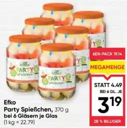 Maximarkt Efko Party Spießchen Angebot