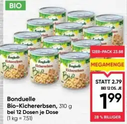 Maximarkt Bondouelle Bio-Kichererbsen Angebot