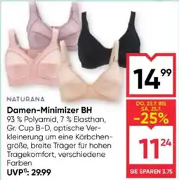 Maximarkt Naturana Damen-Minimizer BH Angebot