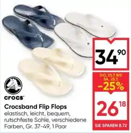 Maximarkt Crocsband Flip Flops Angebot