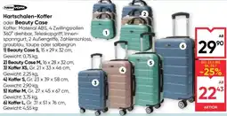 Maximarkt New York Hartschalen-Koffer Angebot