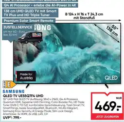 Maximarkt Samsung QLED TV UE55Q7F4 UHD Angebot