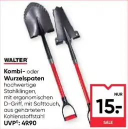 Maximarkt WALTER Kombi- oder Wurzelspaten Angebot