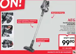 Maximarkt AEG Handstaubsauger Angebot