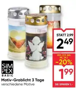 Maximarkt SimPex Basic Motiv-Grablicht 3 Tage Angebot