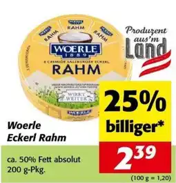 Nah&Frisch Woerle Eckerl Rahm Angebot