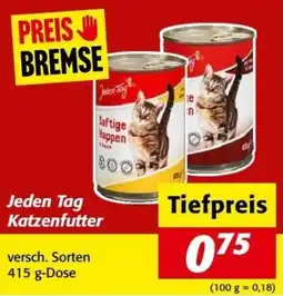 Nah&Frisch Jeden Tag Katzenfutter Angebot