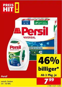 Nah&Frisch Persil Universal Aktiv Gel Angebot