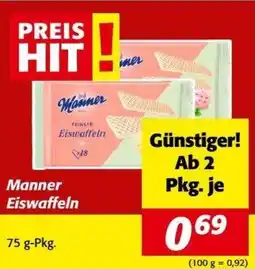 Nah&Frisch Manner Eiswaffeln Angebot