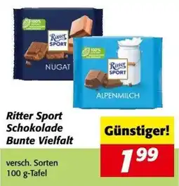Nah&Frisch Ritter Sport Schokolade Angebot