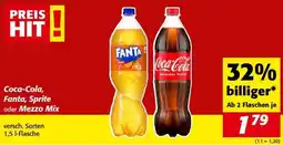 Nah&Frisch Coca-Cola, Fanta, Sprite oder Mezzo Mix Angebot