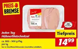 Nah&Frisch Jeden Tag Hühnerfiletschnitzel Angebot