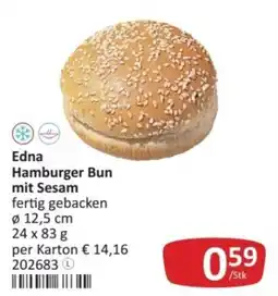 Kastner Edna Hamburger Bun mit Sesam Angebot
