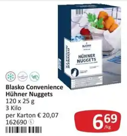 Kastner Blasko Convenience Hühner Nuggets Angebot