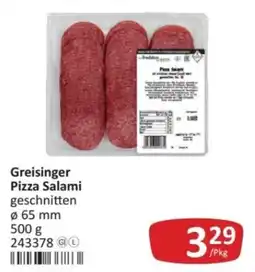 Kastner Greisinger Pizza Salami geschnitten Angebot
