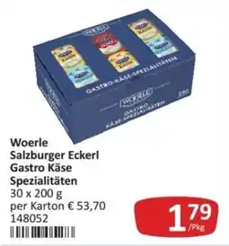 Kastner Woerle Salzburger Eckerl Gastro Käse Spezialitäten Angebot