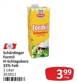 Kastner Schärdinger Formil H-Schlagobers 32% Fett Angebot