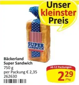 Kastner Bäckerland Super Sandwich Angebot