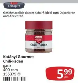 Kastner Kotányi Gourmet Chili-Fäden Angebot