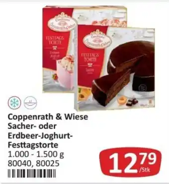 Kastner Coppenrath & Wiese Sacher- oder Erdbeer-Joghurt-Festtagstorte Angebot
